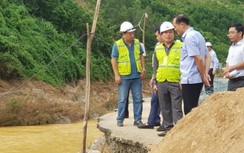 Khẩn trương sửa chữa, khắc phục sạt trượt đảm bảo lưu thông sau mưa lũ