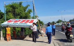 Cận cảnh "giải phóng điểm nóng" vi phạm trên QL1A qua Quảng Nam