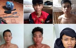 Bắt nhóm thanh thiếu niên chuyên cướp, hiếp ở khu vực làng Đại học