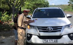 Nạn xe trá hình Huế-Đà Nẵng: CSGT "giăng lưới", xử nghiêm tài xế đối phó