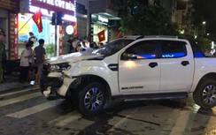 Hai học sinh không đội MBH đang nguy kịch sau tai nạn với xe bán tải