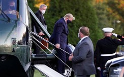 Video: Ông Trump phải vào bệnh viện quân y Walter Reed, bà Melania đau đầu