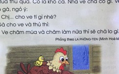 Sách Tiếng Việt lớp 1: Viết truyện "phỏng theo" trong SGK là tùy tiện quá!