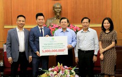 Ecopark ủng hộ đồng bào nghèo miền Trung 5 tỷ đồng khắc phục hậu quả bão lũ