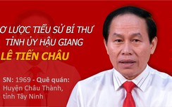 Sơ lược tiểu sử Bí thư Tỉnh ủy Hậu Giang Lê Tiến Châu