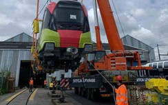 Cận cảnh xe siêu trường, cẩu siêu trọng sắp đón đoàn tàu Nhổn - ga Hà Nội