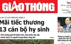 Tin mới nhất, hay nhất trên Báo Giao thông ngày 16/10/2020