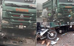 Xe "hổ vồ" cuốn 2 xe máy, 3 người vào gầm: Một nạn nhân tử vong tại chỗ