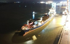 Hình ảnh đầu tiên đoàn tàu Nhổn-ga Hà Nội cập cảng Hải Phòng rạng sáng nay