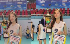 "Gục ngã" trước nhan sắc "gây mê" của hoa khôi bóng chuyền Thu Huyền