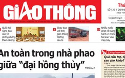 Tin mới nhất, hay nhất trên Báo Giao thông ngày 26/10/202