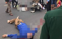 Hai xe máy đấu đầu trực diện trên QL6, 1 người chết, 2 người bị thương