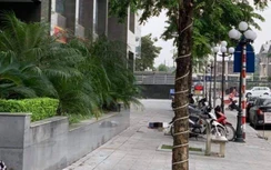 Tìm thân nhân người phụ nữ rơi từ chung cư Gemek Tower xuống đất, tử vong