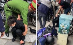 Khống chế thanh niên cướp tiệm vàng trên phố Tôn Đức Thắng
