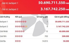 Kết quả xổ số Vietlott 29/10: Giải khủng trị giá hơn 50 tỷ đồng đã "nổ"