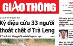 Tin mới nhất, hay nhất trên Báo Giao thông ngày 30/10/2020