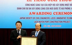 Cảng Lạch Huyện nhận giải thưởng công nghệ sáng tạo Nhật Bản