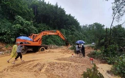Đường mòn Hồ Chí Minh qua Nghệ An đã thông sau mưa lớn