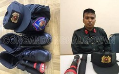 Giả danh cảnh sát cơ động kiểm tra xe, đối tượng "hiện nguyên hình"