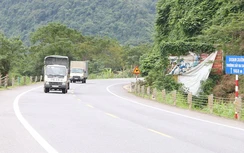 Bất an đoạn giáp ranh Hòa Bình - Thanh Hóa trên đường Hồ Chí Minh