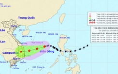 Bão số 10 lại mạnh lên, tăng cấp hướng vào Quảng Ngãi đến Khánh Hòa