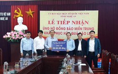Bộ GTVT trao 200 triệu đồng giúp Nghệ An khắc phục hậu quả lũ lụt