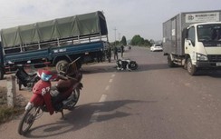 Đâm trúng xe tập lái đang sang đường, nam thanh niên đi SH nguy kịch