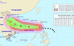 Bão số 13 giật cấp 14 sẽ quét từ Hà Tĩnh tới Quảng Nam
