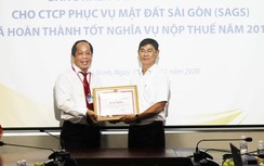 SAGS được TP.HCM tặng bằng khen nhờ hoàn thành tốt nghĩa vụ thuế