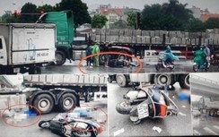 Hà Nội: Hai người tử vong tại chỗ sau va chạm xe đầu kéo gần cầu Vĩnh Tuy