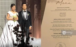 Hé lộ thực đơn cực đặc biệt trong tiệc cưới Công Phượng