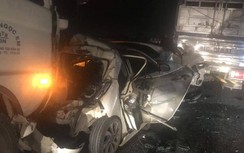 6 ô tô "dính chùm" trên cao tốc TP.HCM - Trung Lương, kẹt xe hơn 10km