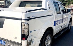 Tài xế xe ben đánh võng, táo tợn húc xe CSGT khai gì?