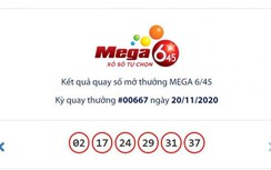 Kết quả xổ số Vietlott 20/11: Jackpot hơn 26 tỷ đồng có tìm được chủ nhân?