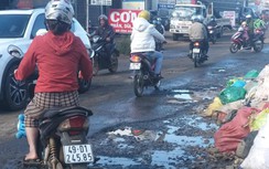 Bao giờ đoạn đường nửa cây số ở Lâm Đồng hết cảnh ùn tắc, hôi thối?