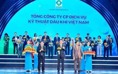 Tổng công ty PTSC 7 lần nhận giải thưởng Thương hiệu Quốc gia