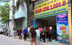 Quán cơm 2.000 đồng ấm lòng bệnh nhân, lao động nghèo ở TP. Vinh