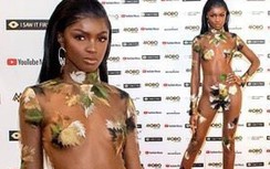 "Thót tim" khi người mẫu nội y Leomie Anderson mặc như không lên thảm đỏ