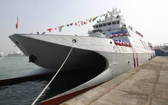 Đài Loan hạ thủy tàu tuần tra mang tên lửa đầu tiên cho Cảnh sát biển