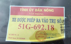 Giám đốc vi phạm nồng độ cồn "khủng" sử dụng giấy ra vào cổng Tỉnh ủy giả?