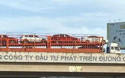 Tài xế xe đầu kéo đi giật lùi trên cao tốc Long Thành ra trình diện