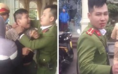 Tài xế vi phạm giao thông đấm chảy máu mũi trung uý công an ở Hải Phòng