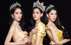 Sau 1 tháng đăng quang HHVN, Đỗ Thị Hà so nhan sắc trưởng thành bên 2 á hậu