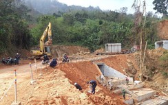 Hơn 2 tháng bám công trường, gia cố sạt lở đường Hồ Chí Minh nhánh Tây, QL9