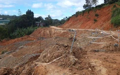 Khắc phục sạt lở đường Hồ Chí Minh nhánh Tây: Hơn 2 tháng vẫn vướng GPMB