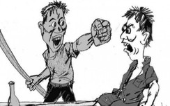 Người đàn ông dùng vỏ bia đâm bạn tử vong, 5 người khác bị thương