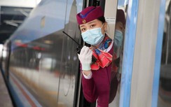 Chùm ảnh: Trung Quốc khánh thành tàu cao tốc mới chạy tốc độ 250 km/giờ