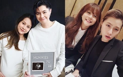 An Nguy công khai bụng bầu "vượt mặt", nhan sắc gây bất ngờ