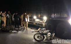 Tai nạn liên hoàn ở Hòa Bình: Một thanh niên tử vong, QL6 ùn tắc nhiều giờ