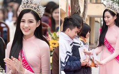 Mới đăng quang hơn 1 tháng, Đỗ Thị Hà đã sở hữu quỹ học bổng riêng